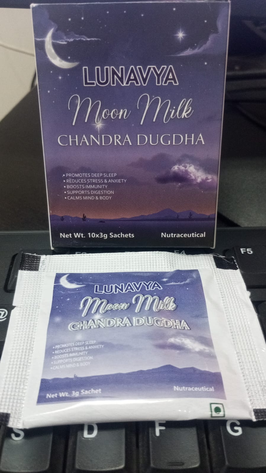 Lunavya moon milk (Chandra Dugdha)